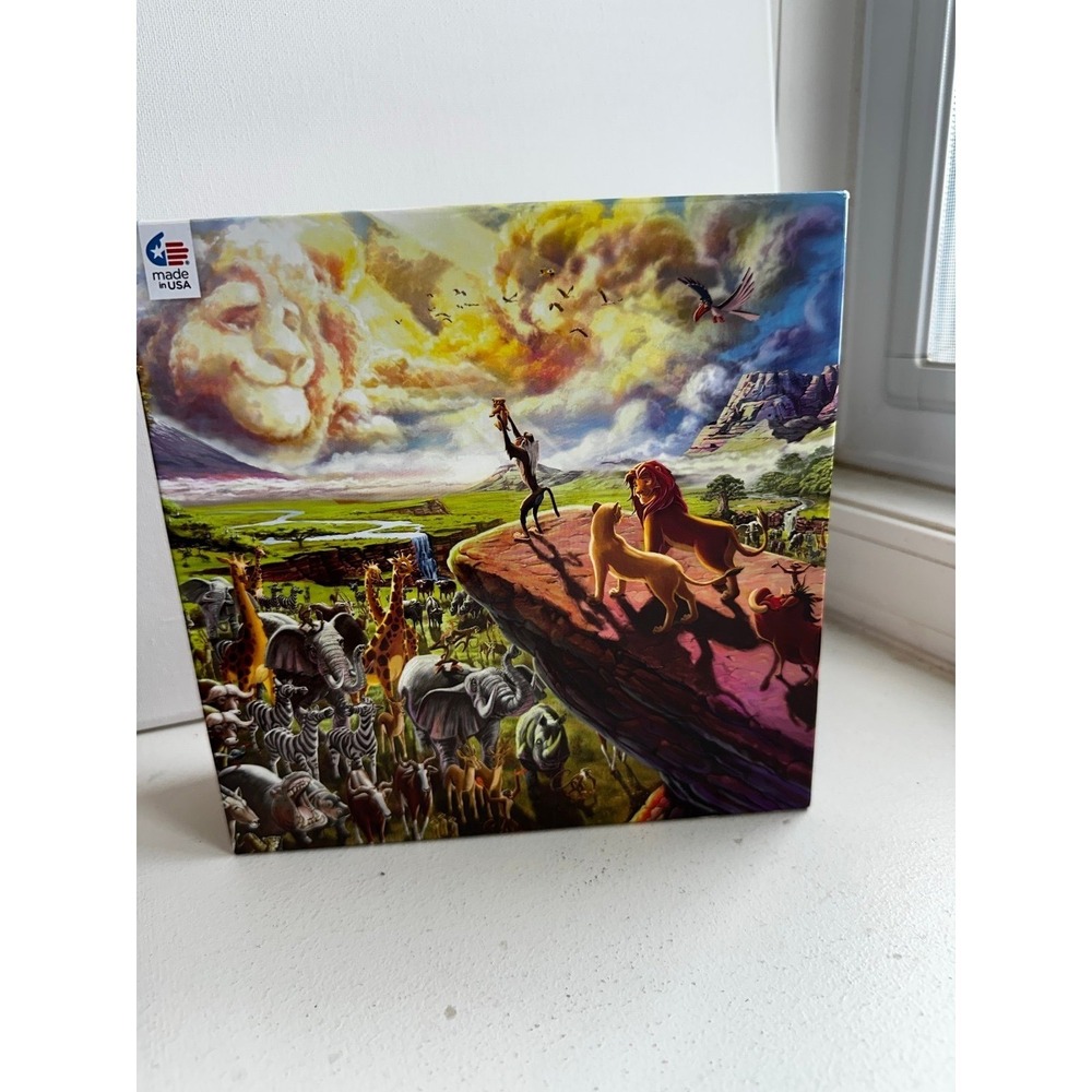 1000 piece Disney The Lion King jigsaw puzzle produced by Ceaco.